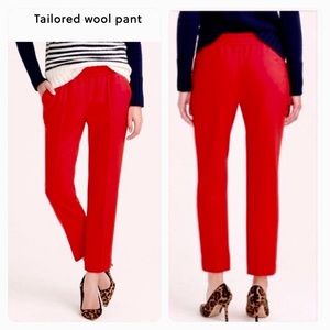 NWT JCrew Tailored Wool Pant